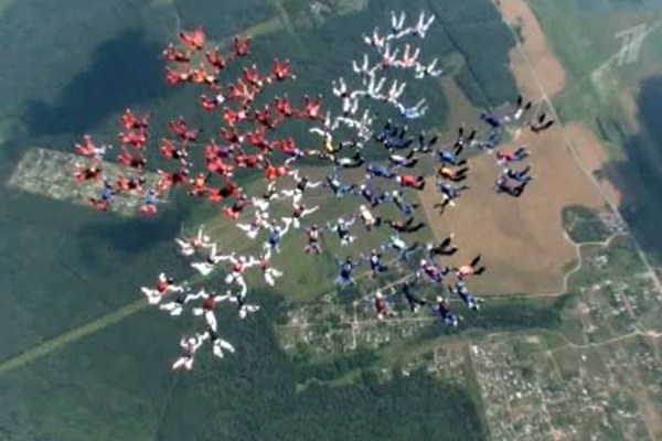 Уральские парашютистки в составе сборной России установили новый национальный рекорд - Фото 1