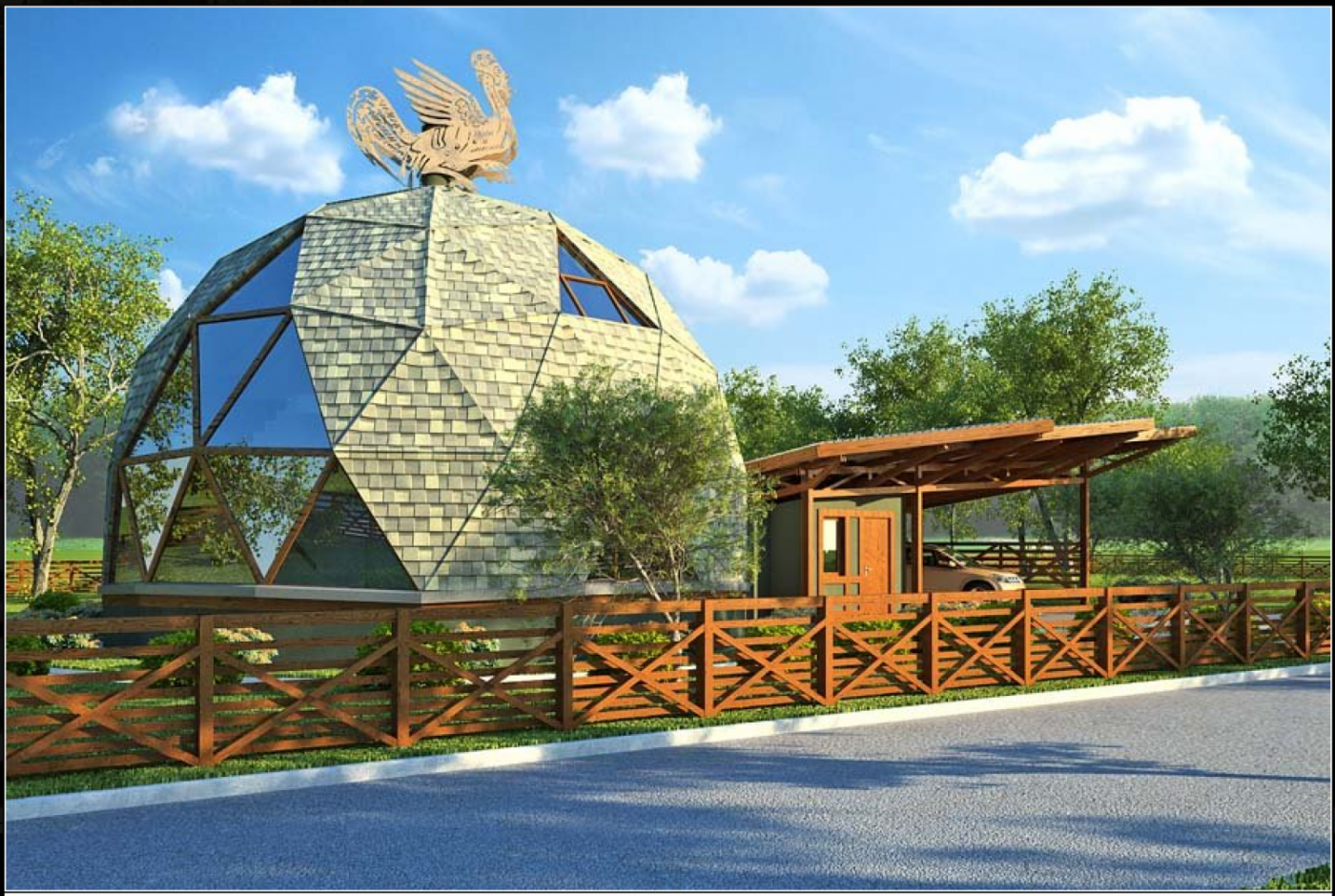 В Свердловской области появляются круглые дома - Фото 1