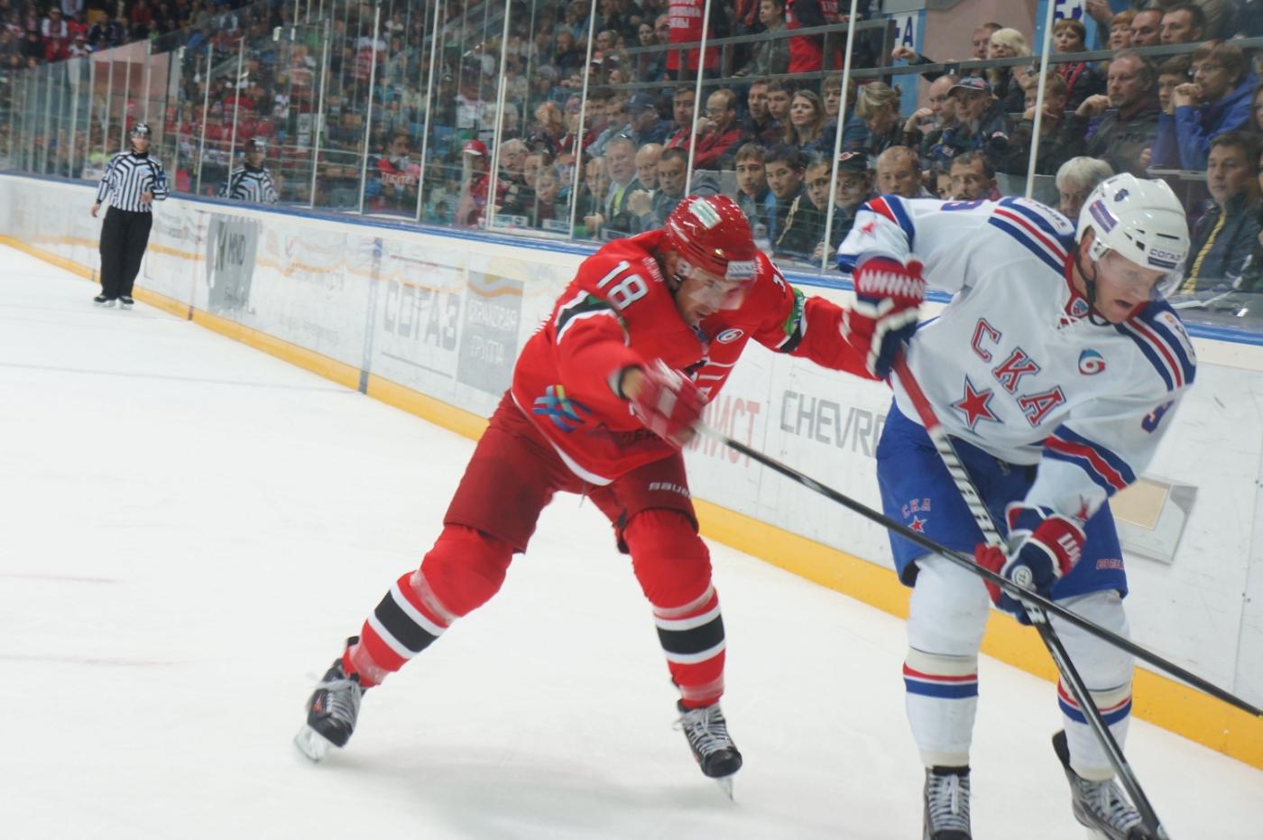 «Автомобилист» уступил питерскому СКА  - Фото 1