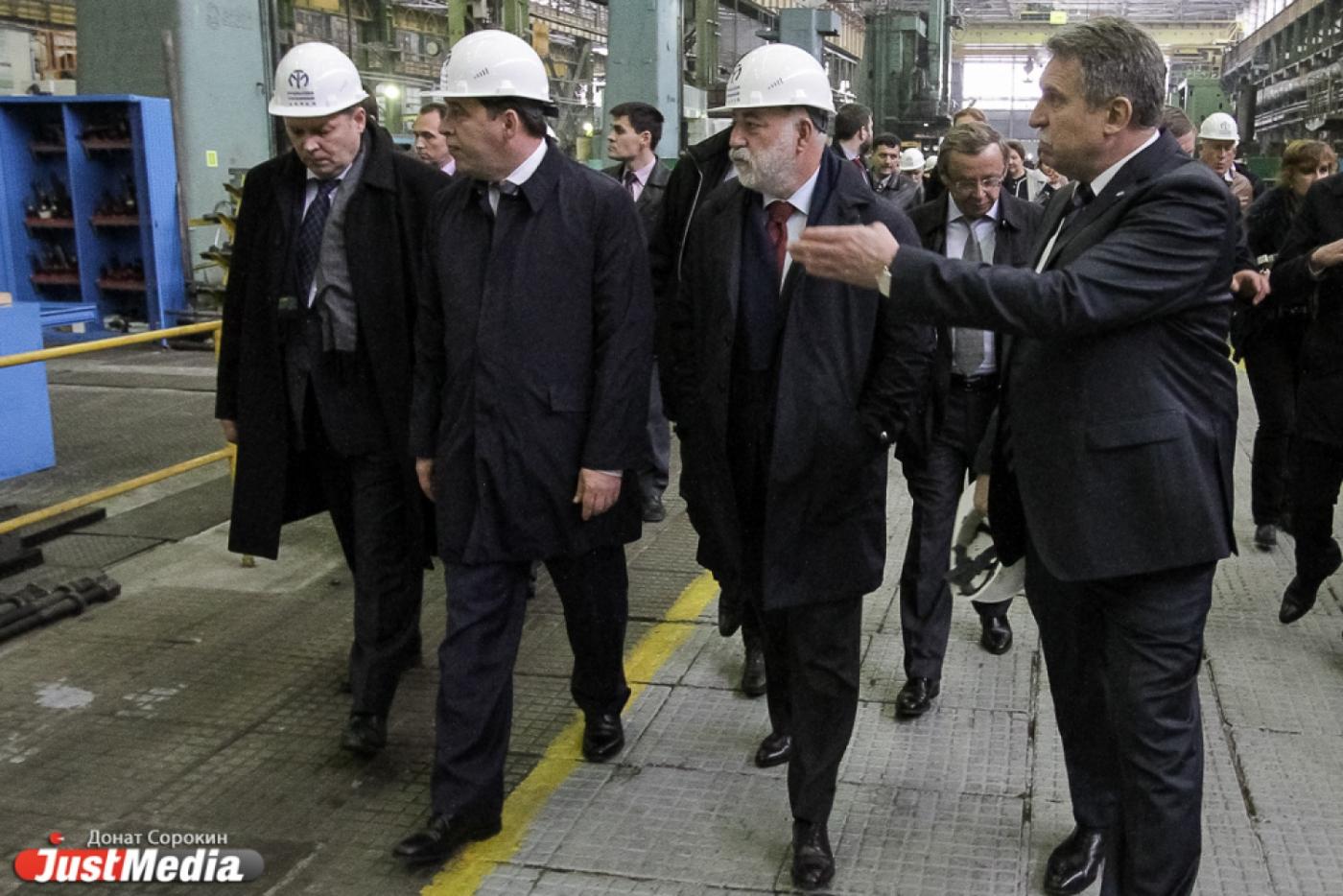 Виктор Вексельберг посетил «Уральский турбинный завод» - Фото 1