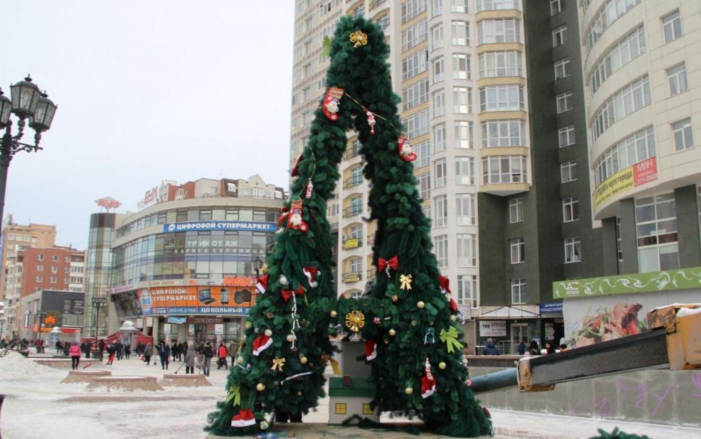 В Екатеринбурге появилась елка, которая позволяет обмениваться подарками - Фото 1