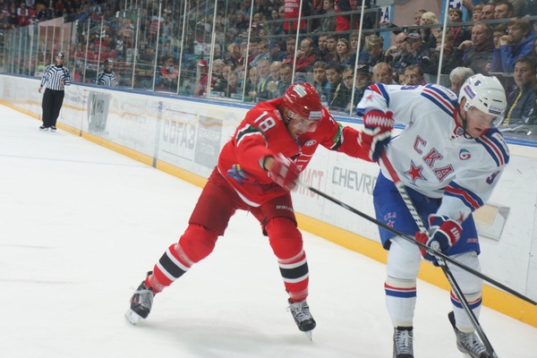 «Автомобилист» уступил питерскому СКА  - Фото 1