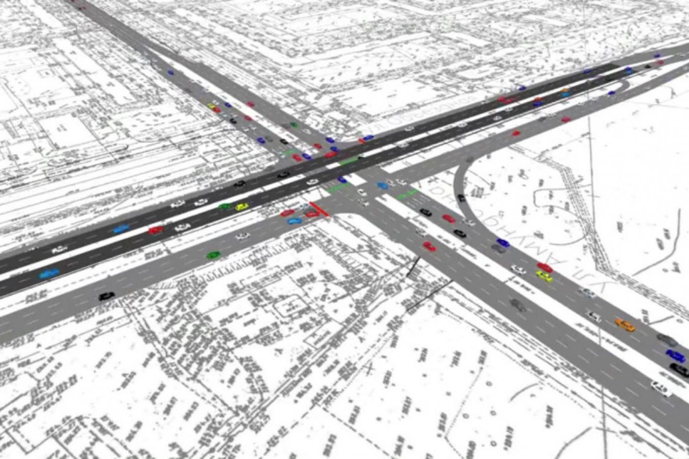 Развязку Амундсена – Объездная построят к 2017 году. ПРОЕКТ БУДУЩЕЙ РАЗВЯЗКИ - Фото 1