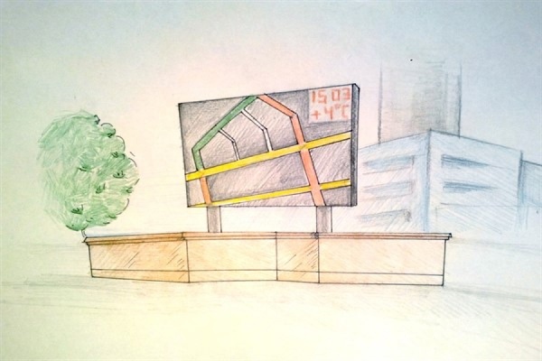 «Унылый советский агитпром сейчас не актуален». Блогеры предлагают установить на Плотинке табло с пробками