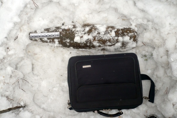 На автодороге Невьянск—Нижний Тагил обнаружен фугасный снаряд - Фото 1