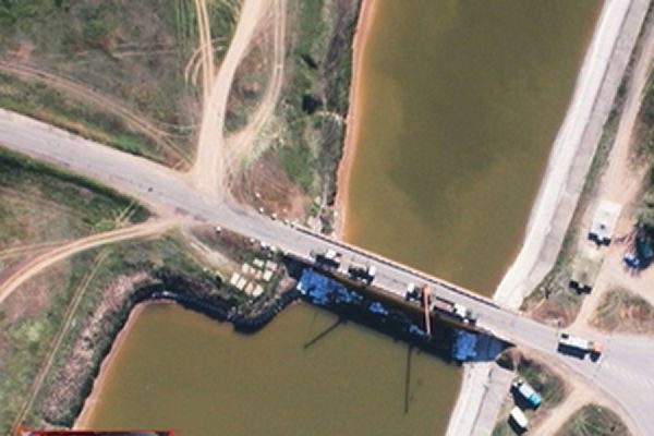 На Северо-Крымском канале началось строительство пункта учета воды - Фото 1