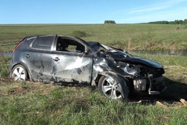 В Артинском районе иномарка сорвалась с дороги и упала в реку. Водитель погиб - Фото 1