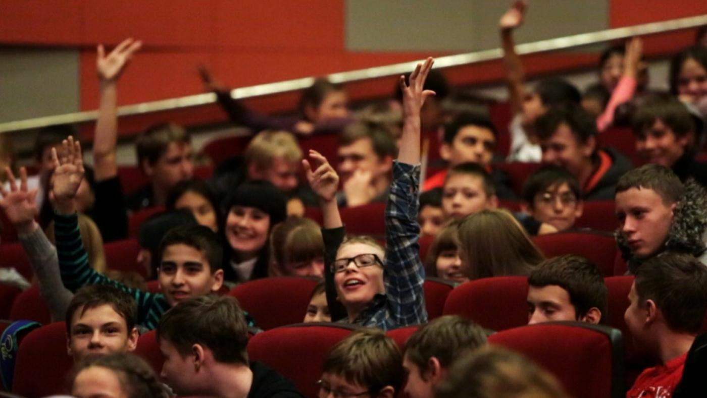 Детям показали фильм о том, как стать чемпионом - Фото 1