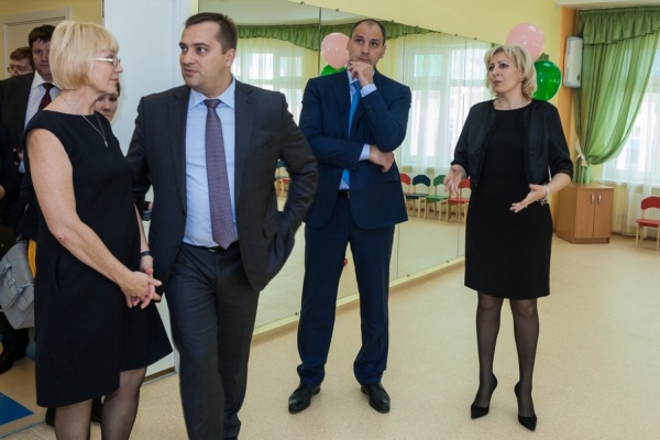 В Академическом открылись сразу два садика, на строительство которых ушло меньше года