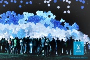 В день эксклюзивного показа картины «А зори здесь тихие» в небо Екатеринбурга взмоют светодиодные шары
