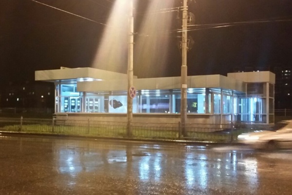 Хулиганы разбили стекла на станции метро «Ботаническая»