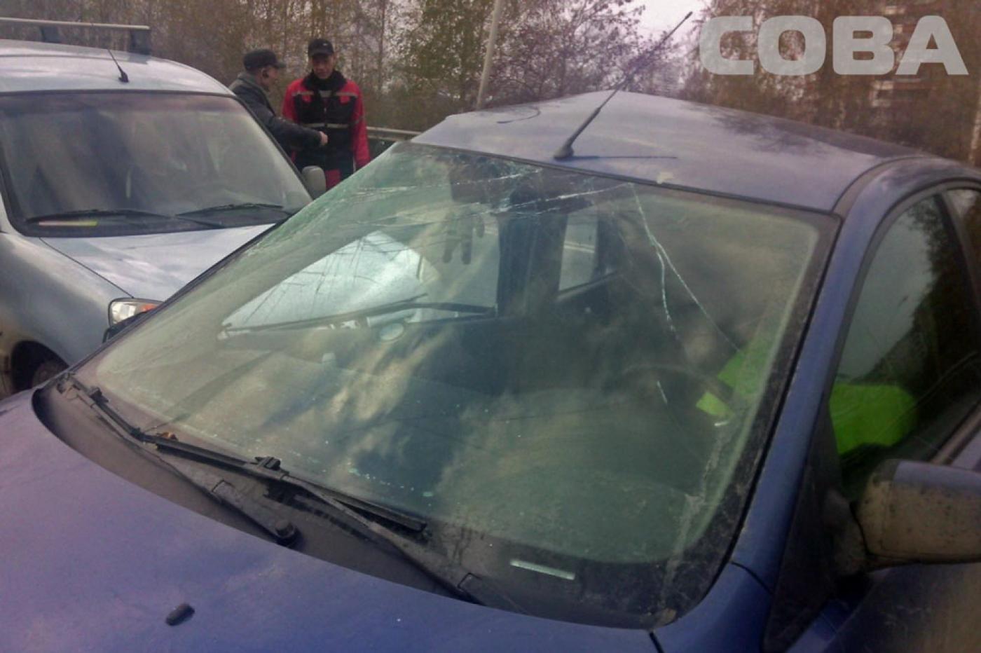 На развязке у «Калины» Ford Focus подставил бок встречному Opel. ФОТО - Фото 1