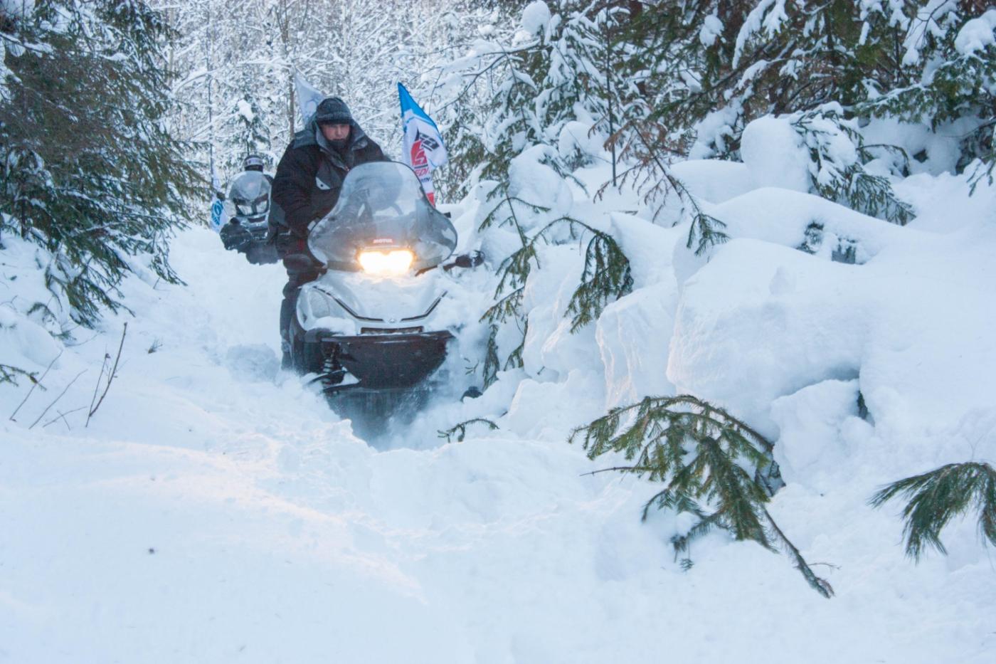 1300 километров по непроходимым тропам. Завершился первый этап экспедиции на снегоходах от Екатеринбурга до Северного Ледовитого океана - Фото 1