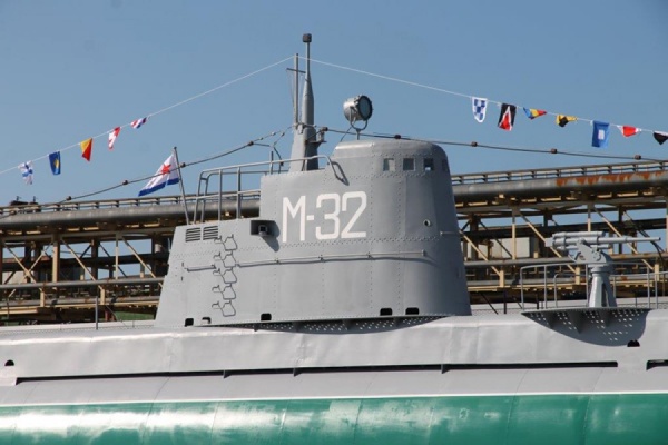 В музее военной техники УГМК пришвартовалась «Малютка» — самая маленькая подлодка времен СССР