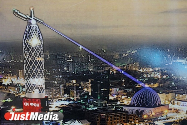 Один из проектов достройки башни - галерея СИ ФОН.