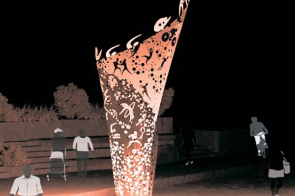 На Олимпийской набережной «загорится» «Пламя сердец»