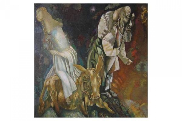 М.Ш. Брусиловский, «Бегство в Египет», 2000 г.