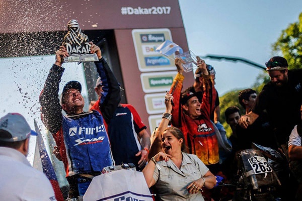 «Эта победа как рождение ребенка». Уральский квадроциклист Сергей Карякин стал героем сюжета на «Матч ТВ» после триумфа на «Дакаре-2017»