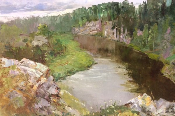 Художники со всей России рисовали Чусовую и ее окрестности - Фото 1