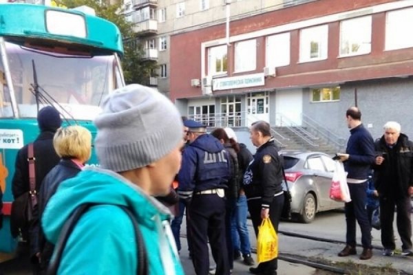 В Екатеринбурге произошло два ДТП с участием трамваев