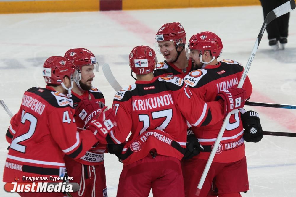 В дебютном матче нового сезона КХЛ «Автомобилист» уверенно переиграл рижское «Динамо» - Фото 1