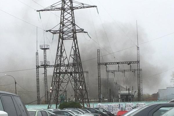 На Керамике загорелась подстанция - Фото 1