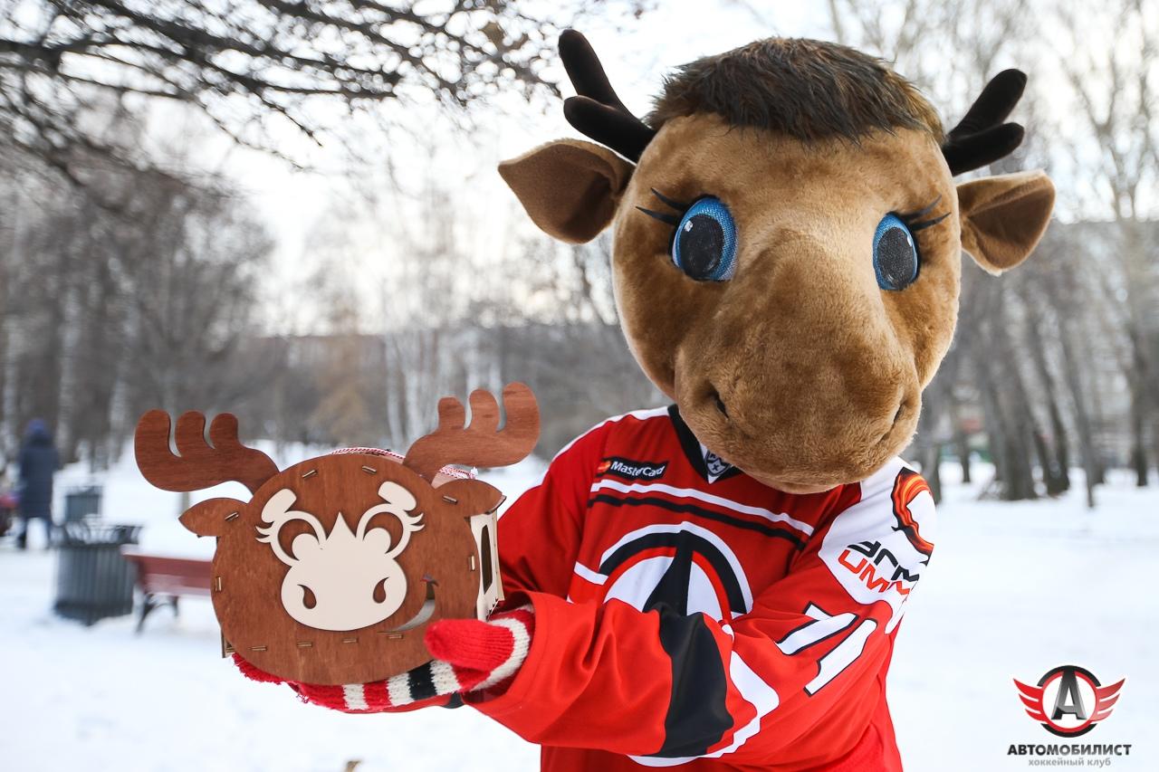 В Зеленой Роще появилось 30 кормушек, сделанных болельщиками «Автомобилиста» - Фото 1