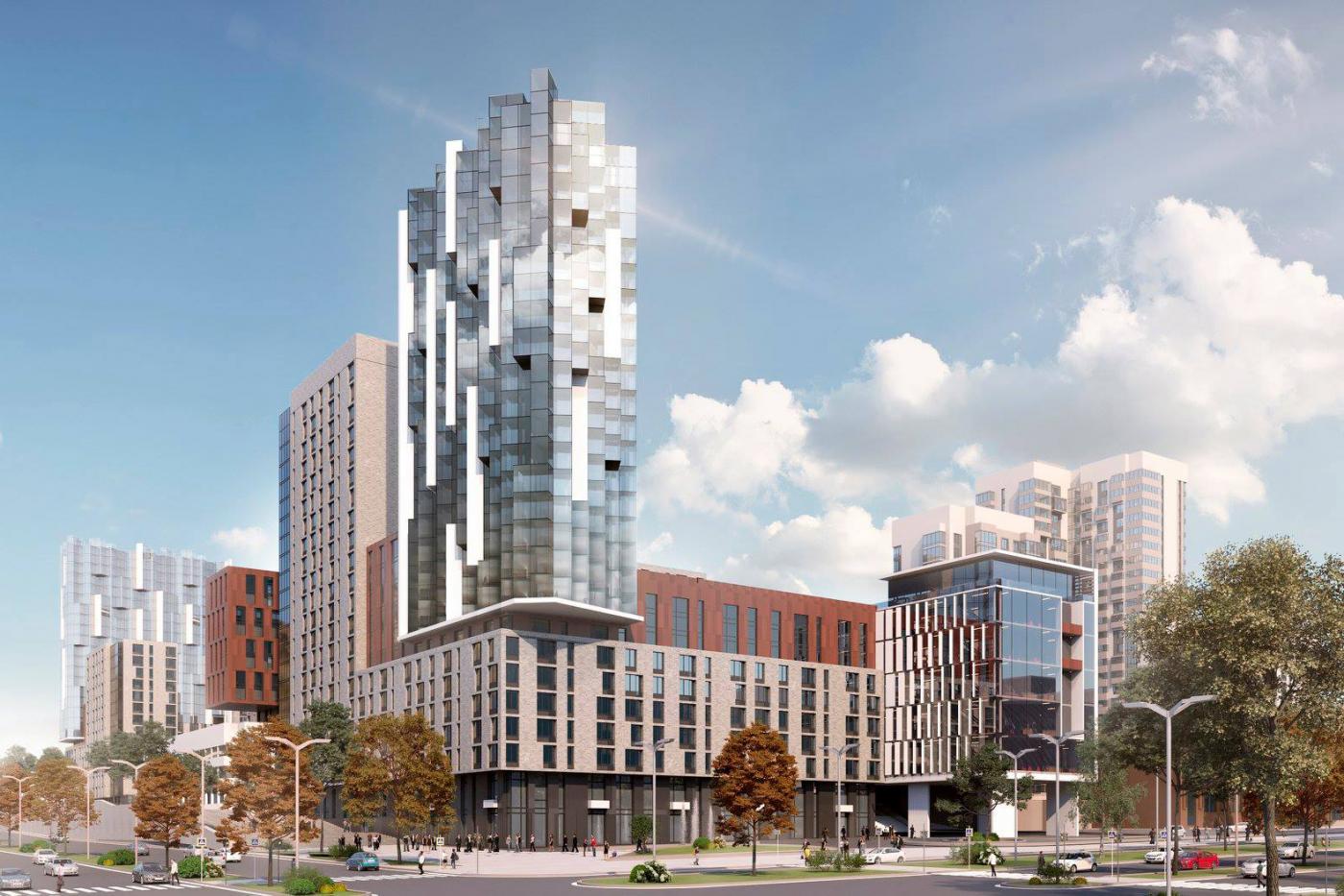 На месте завода «Уралкабель» появится высотный фитнес-центр в виде стеклянного куба - Фото 1