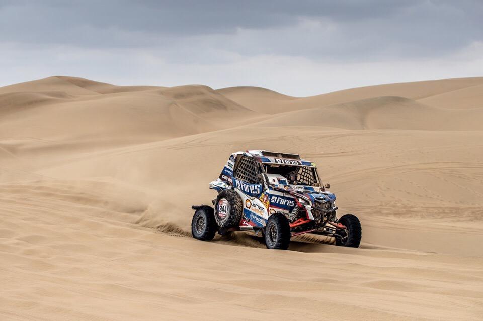 «Мы очень стараемся, но не получается». Экипаж Сергея Карякина завершил очередной этап «Дакара» на 12 месте - Фото 1