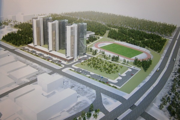 Так планировали застроить парк РТИ в 2016 году. Фото: проектная документация.