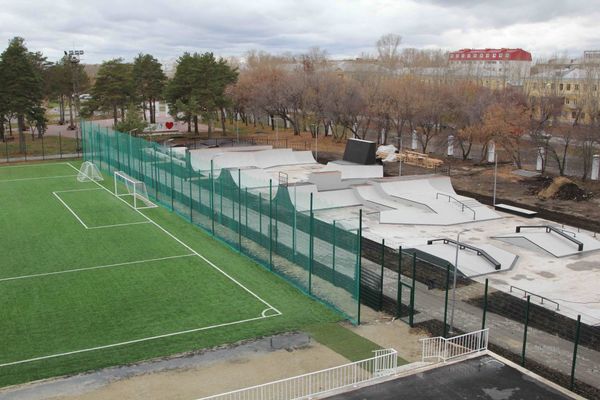 В Каменске-Уральском построен самый крупный в регионе скейт парк