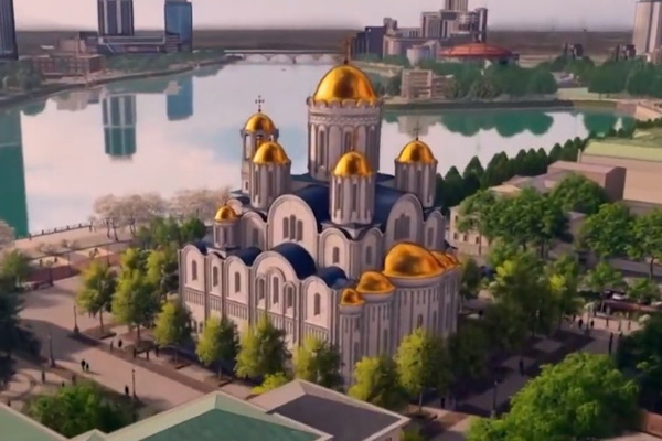 Екатеринбургский певец снял клип про храм святой Екатерины - Фото 1
