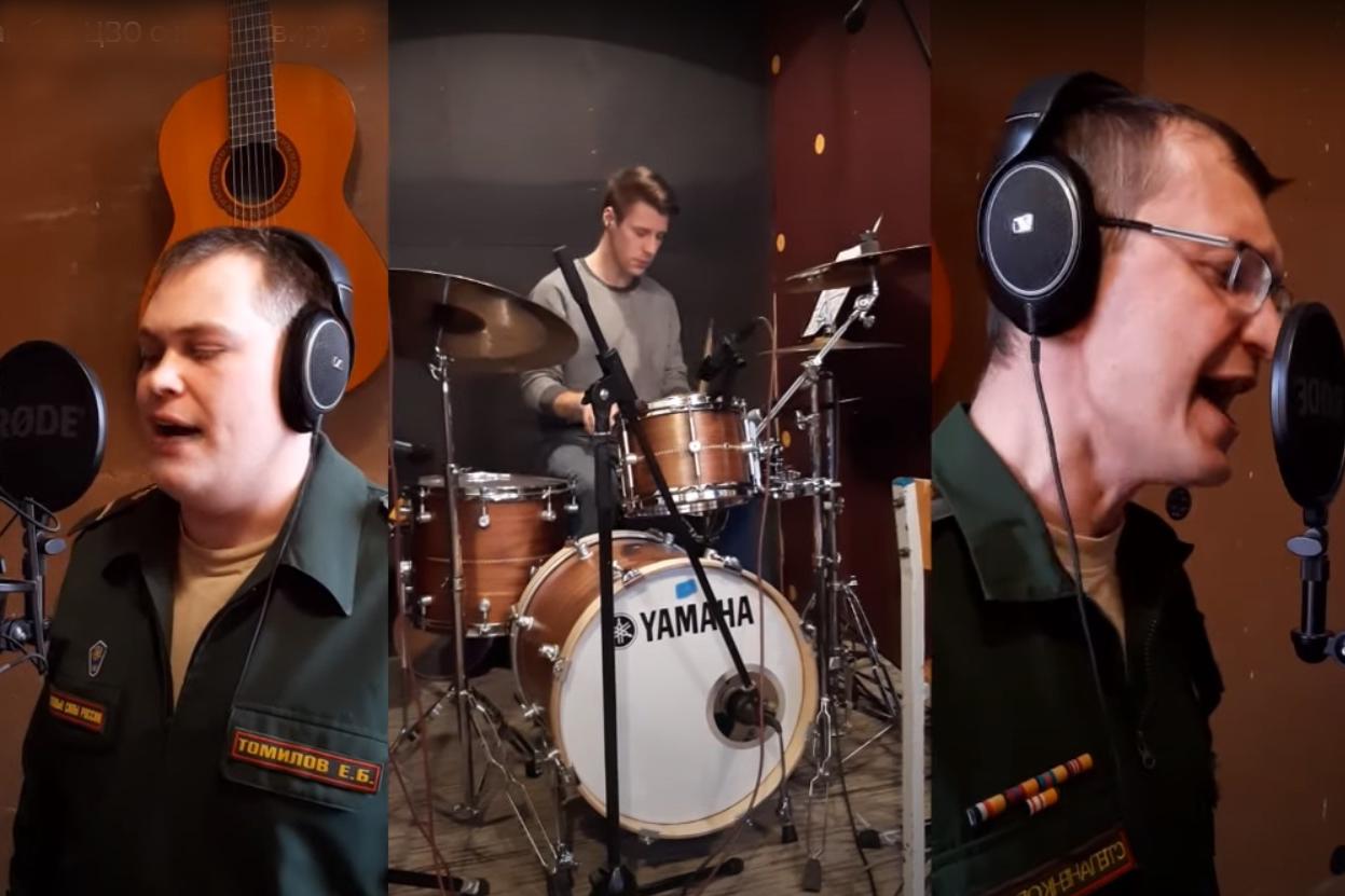  «Там, где не справится медицина, юмор поможет, друзья». Ансамбль ЦВО записали клип на песню о коронавирусе - Фото 1