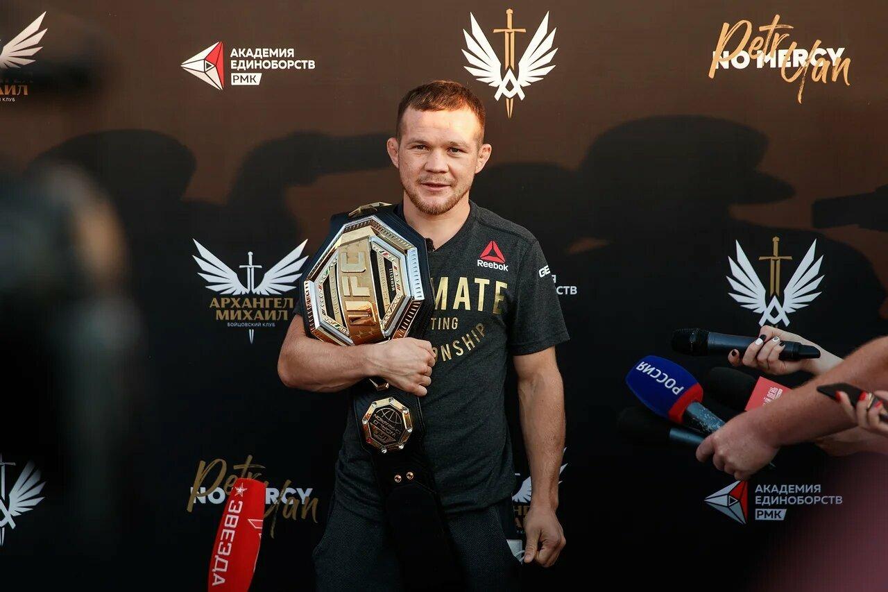 Российский чемпион UFC Петр Ян: «Пояс у меня, теперь можно немного отдохнуть и готовиться к его защите» - Фото 1