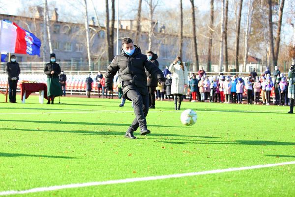 В поселке под Красноуфимском открыли стадион почти на 700 мест