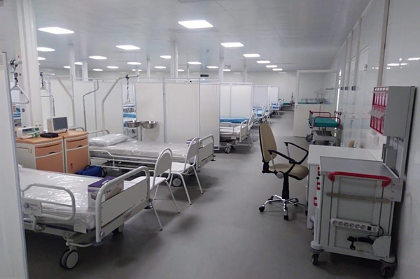 В резервный госпиталь «Екатеринбург-ЭКСПО» поступили первые пациенты с COVID-19 - Фото 1