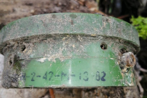 В Каменске-Уральском дорожники нашли противопехотную мину - Фото 1