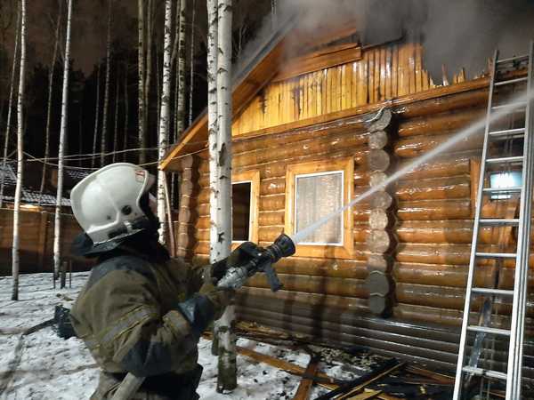 В «ковидном» обсерваторе сгорела баня - Фото 1