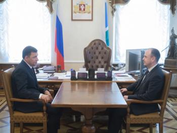 Евгений Куйвашев встретился с новым прокурором Свердловской области - Фото 1