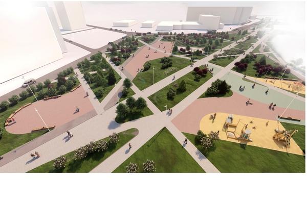 Жители Заречного добились корректировки проекта по реконструкции сквера на Опалихинской - Фото 1