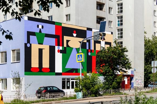 Новая работа фестиваля STENOGRAFFIA появилась на улице Мамина-Сибиряка - Фото 1