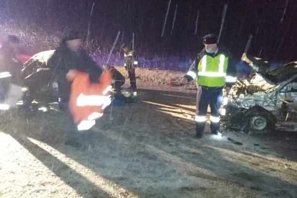 На Свердловской трассе в столкновении двух легковушек погибли пять человек - Фото 1