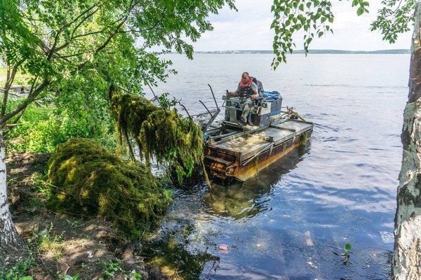 Дайверы и спецтехника продолжают очищать озеро Шарташ - Фото 1