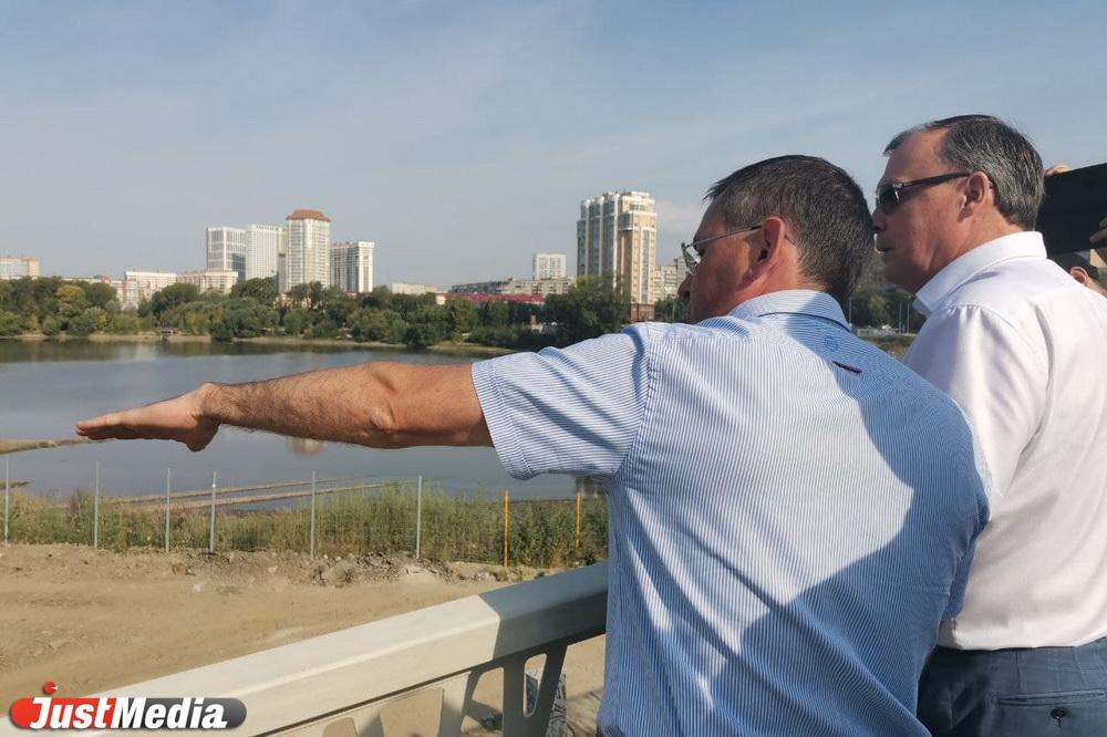 Алексей Орлов проинспектировал стройплощадку Макаровского моста - Фото 1