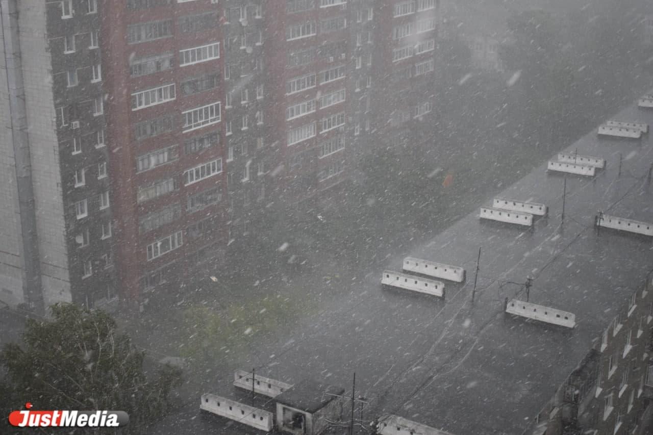 В Серове ночной град лишил часть города электричества - Фото 1