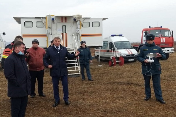 Пожар на торфянике в Екатеринбурге