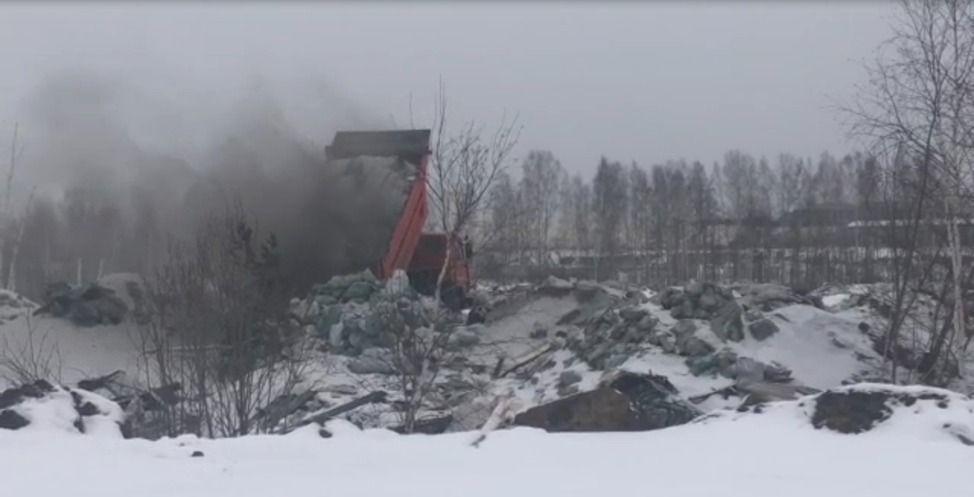 Свердловское РЭО добилось ликвидации нелегальной свалки возле ЕКАДа - Фото 1