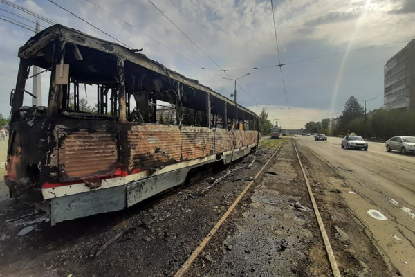 В Нижнем Тагиле на ходу загорелся трамвай - Фото 1