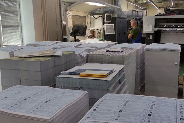 К выборам в Свердловской области напечатают 100 тонн бюллетеней - Фото 1