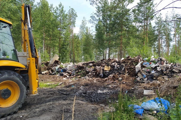 «Спецавтобаза» собрала со стихийных свалок Свердловской области 17 тысяч тонн мусора - Фото 1